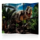Parawan 5-częściowy - Wściekły tyranozaur II [Room Dividers]