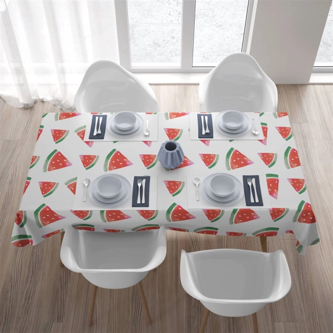 Obrus na stół dla Dzieci - ARBUZY - Obrus do kuchni w Arbuzy 140x180